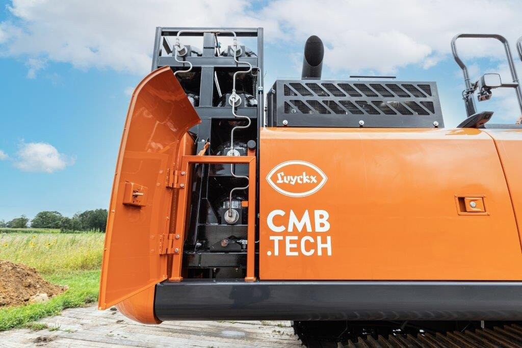 世界上第一臺氫動力雙燃料挖掘機 世界上第一臺氫動力雙燃料挖掘機