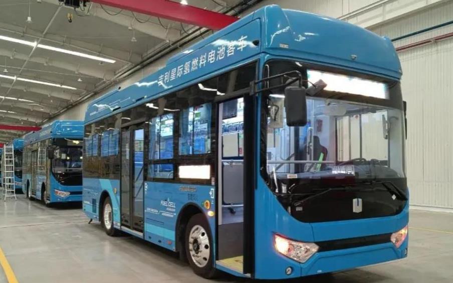 國鴻氫能配套!湖州市首批氫燃料電池城市公交車下線.jpg 國鴻氫能配套!湖州市首批氫燃料電池城市公交車下線.jpg