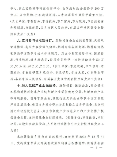 濰坊市發布了《關于支持氫能產業發展的若干政策》.png 濰坊市發布了《關于支持氫能產業發展的若干政策》.png