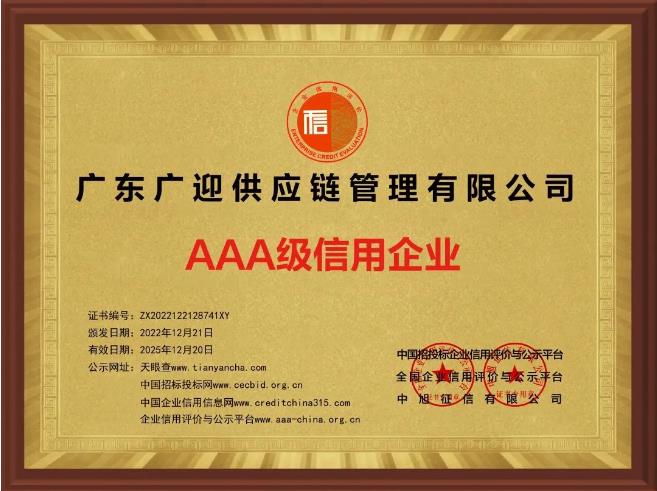 AAA級信用企業(yè)牌匾.jpg