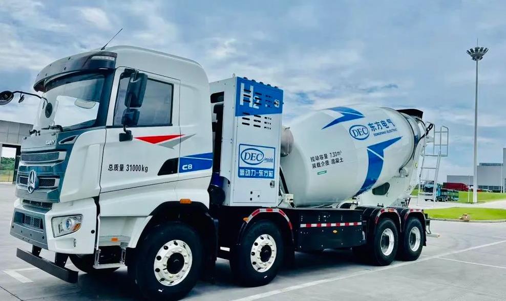 搭載東方電氣氫燃料電池系統的攪拌車首次落地北京.jpg